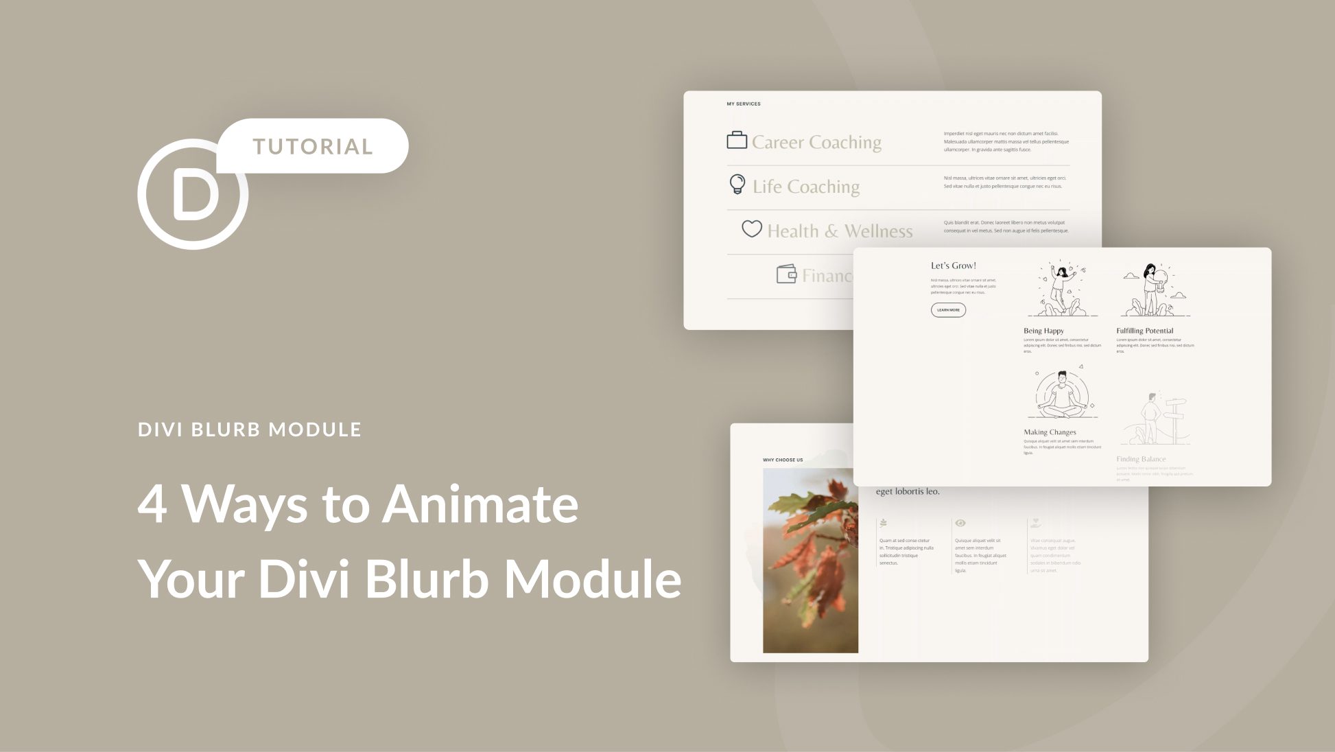 4 ways to animate your divi blurb module featured image 1 | WESPE CLUB